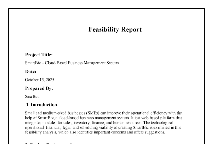 create software documentation,proposal,srs,feasibility reports